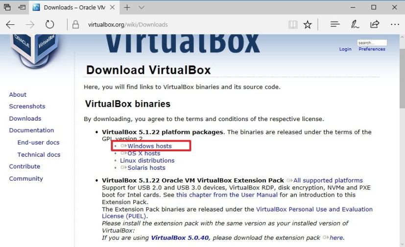 can i run virtualbox on windows 10 home